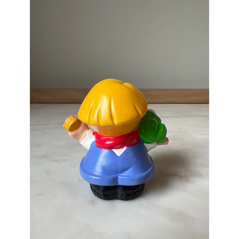 Fisher-Price Little People Replacement Blue Basket Crate Corn Shoe Produce Farm